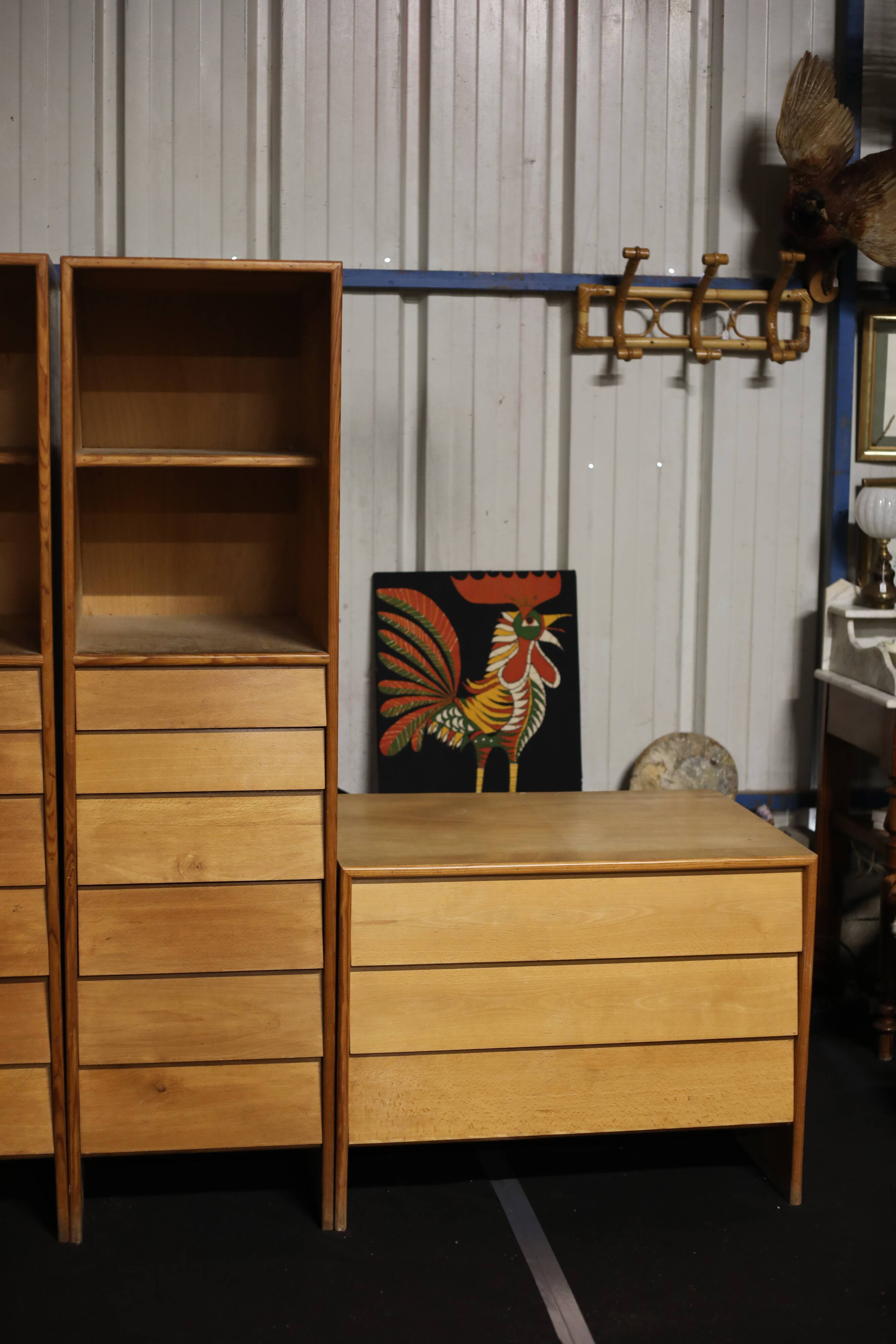 Vintage storage furniture