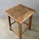 Wooden workshop stool, 50s-60s