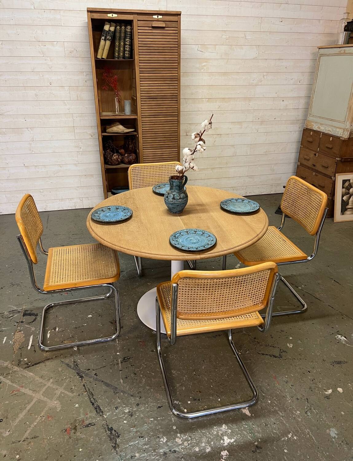Table jlr réglable en hauteur extensible 70’s
