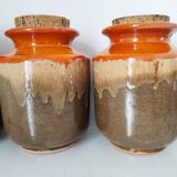 Three ceramic pots