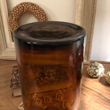 Amber flask