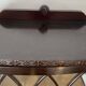 English mahogany display cabinet