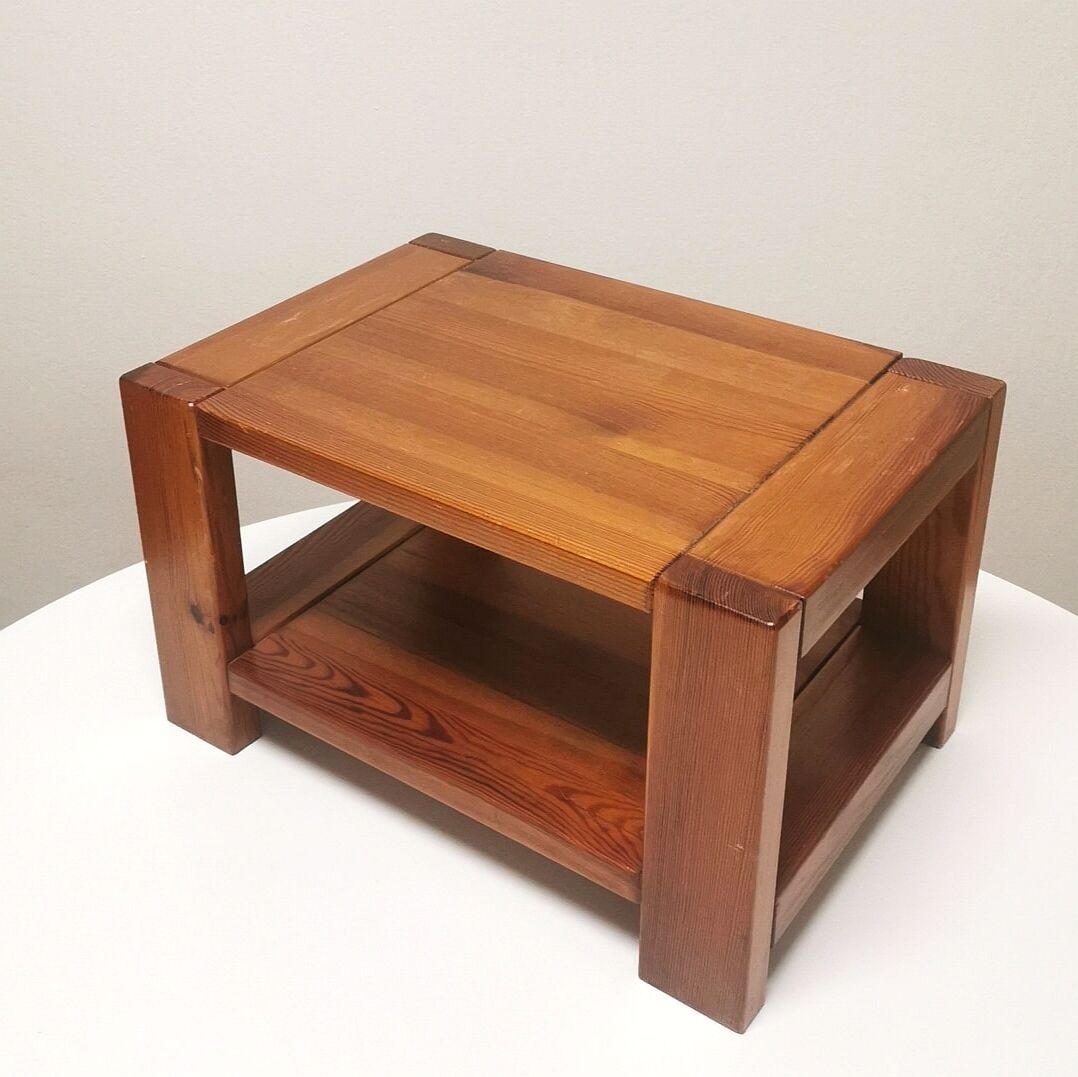 Side table in elm, 1979