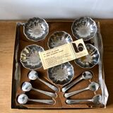 Ice cup box spoons and tray