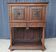 Renaissance oak carved buffet cabinet