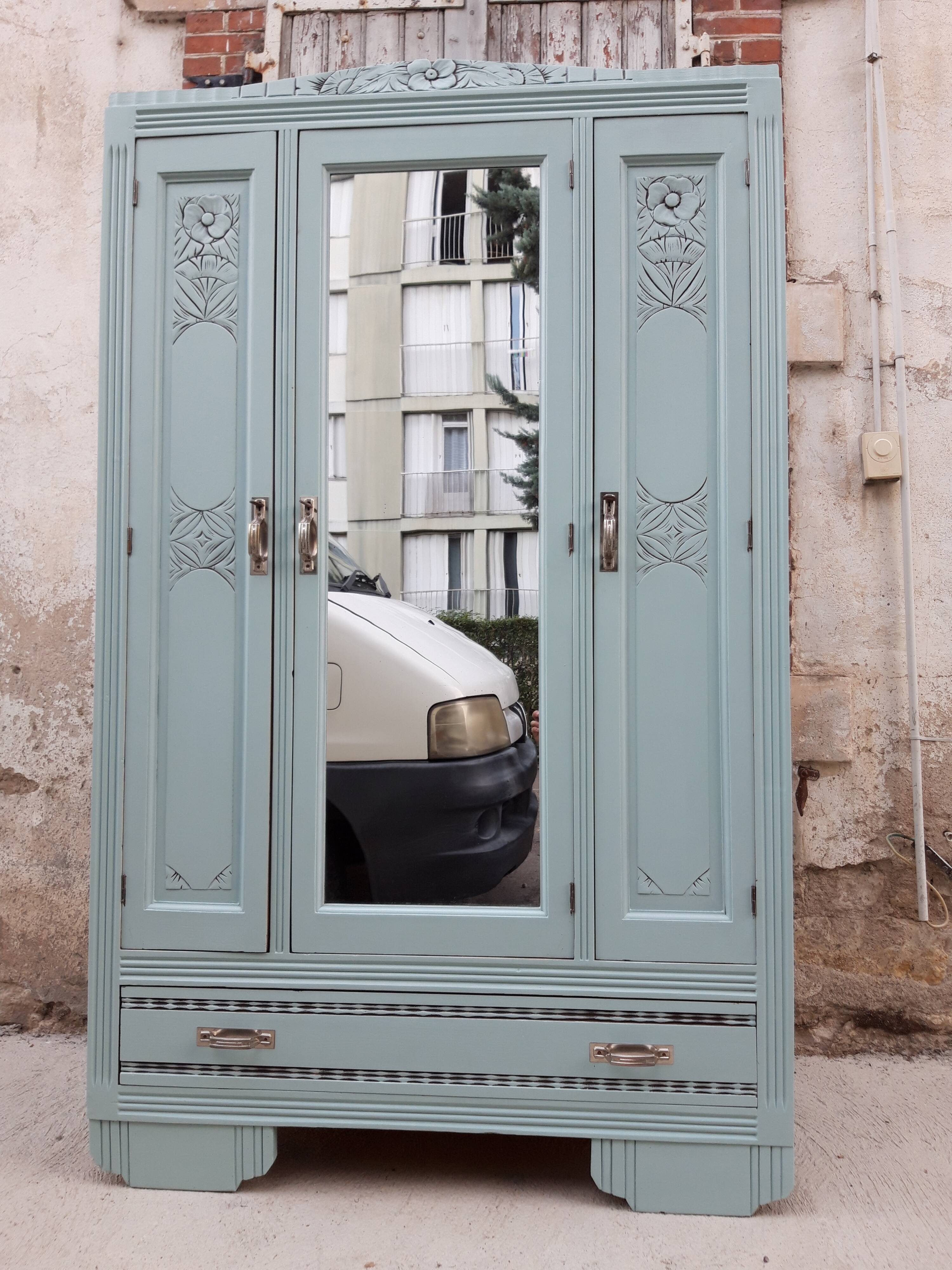 Parisian art deco wardrobe