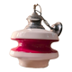 Pendant lamp 1960 to 70 in opaline 2 colors, 30x40