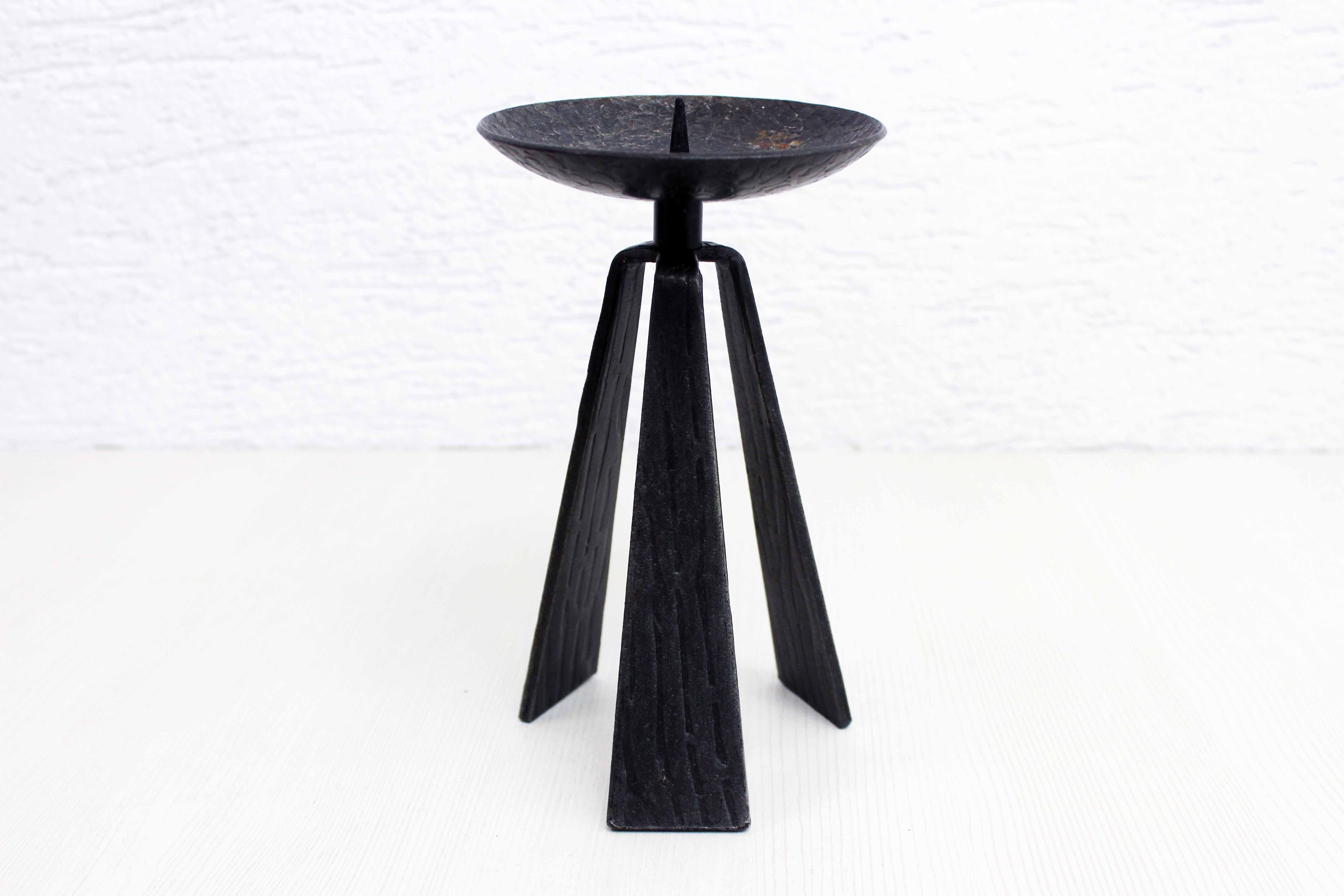 Brutalist candlestick 1950