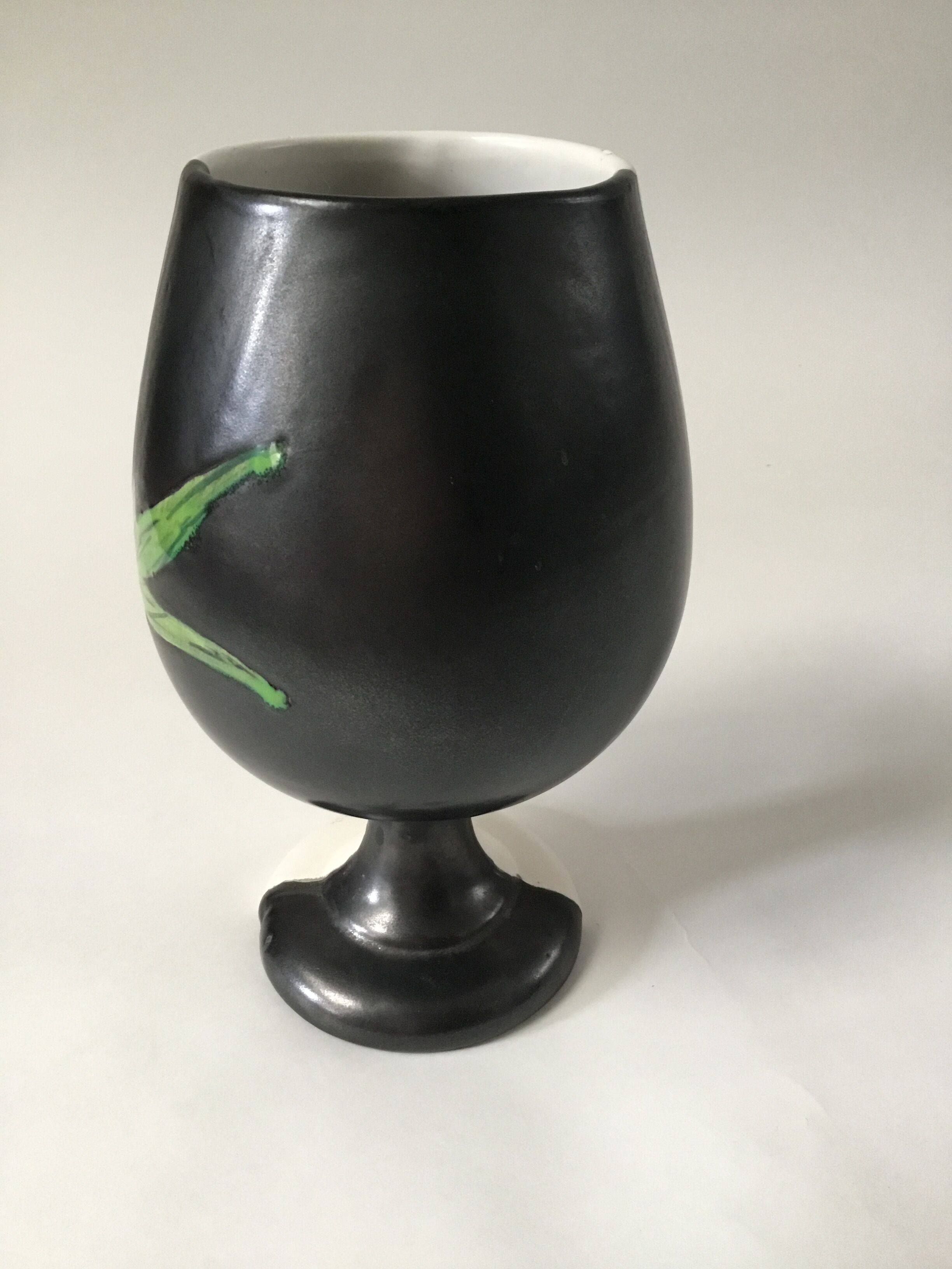 Vallauris H Caillet vase cup