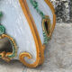 Italian ceramic garden stool