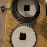 Double-sided brillie clock