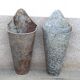 Zinc flower pot