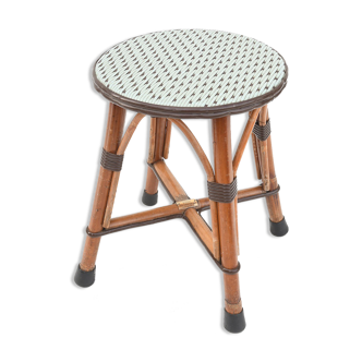 Rattan tabouret