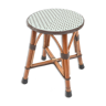 Tabouret en rotin