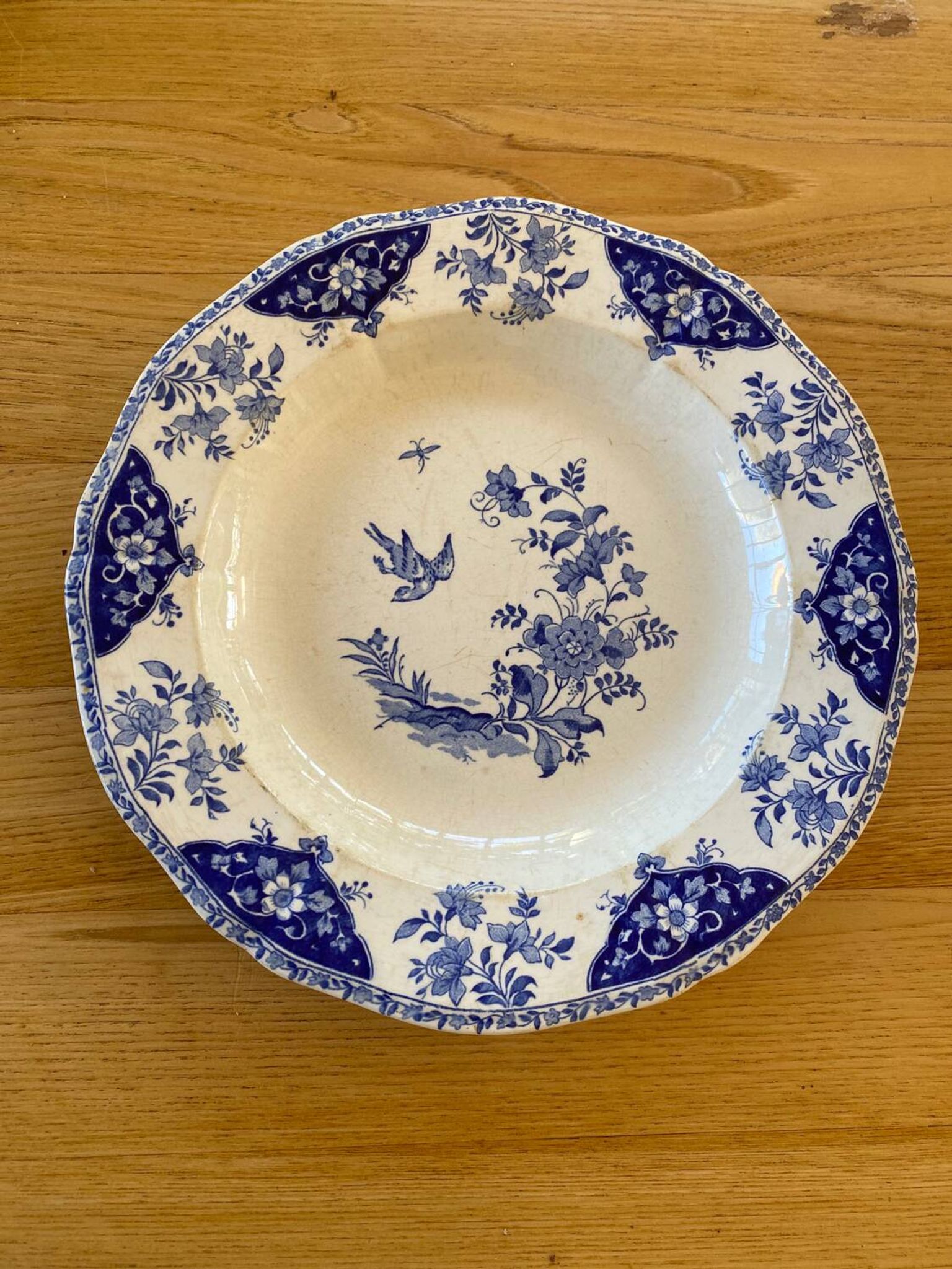 Gand plat rond et creux de Gien