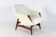 Beka armchair - fully restored rare mid century easy chair