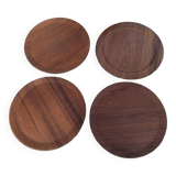 Assiettes en bois