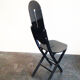Chaise pliante design italien 1980