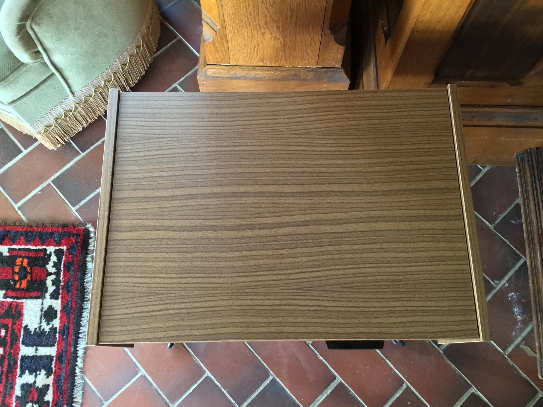 Vintage sewing table