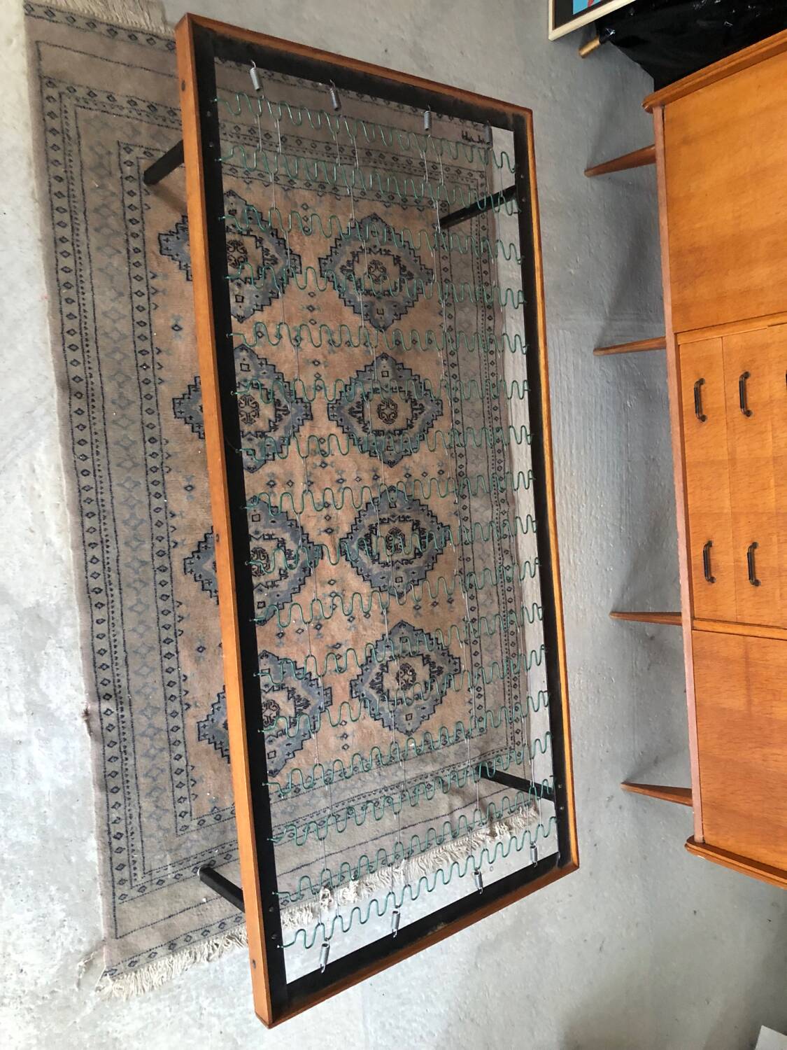 Set of 2 single beds Vintage 70s
