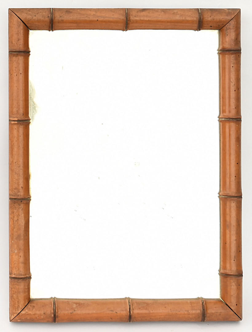 Bamboo mirror 40 x 30 cm