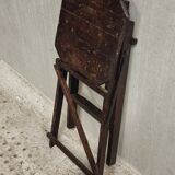 Old wooden stepladder library steps decorative foldable