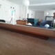 Scandinavian teak mirror