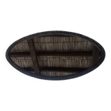 Miroir metal forme libre ancien