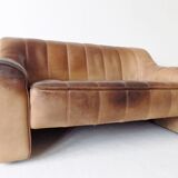 De Sede DS44 2 seater brown leather sofa