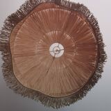 Fringed pendant lampshade in Rafia