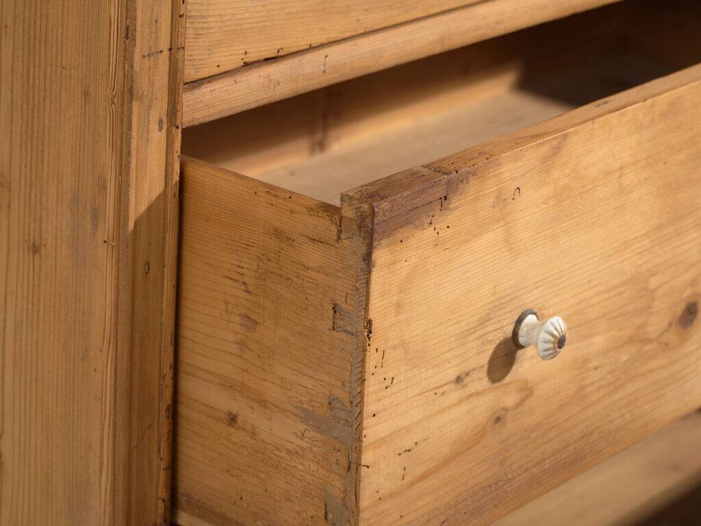 Antique pine wood commode – Central Europe (c.1900) #116