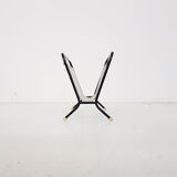 Metal Pilastro style magazine stand, The Netherlands 1950's