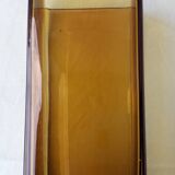 Square glass vase