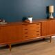 Mid-Century Danish Teak Sideboard by Clausen & Son, Denmark, 1960s