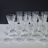 6 champagne flutes from VMC Reims in very good condition.