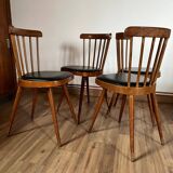 Set of 4 BAUMANN model 740 chairs