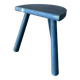 Tabouret tripode en bois