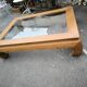 Teak coffee table, 1980