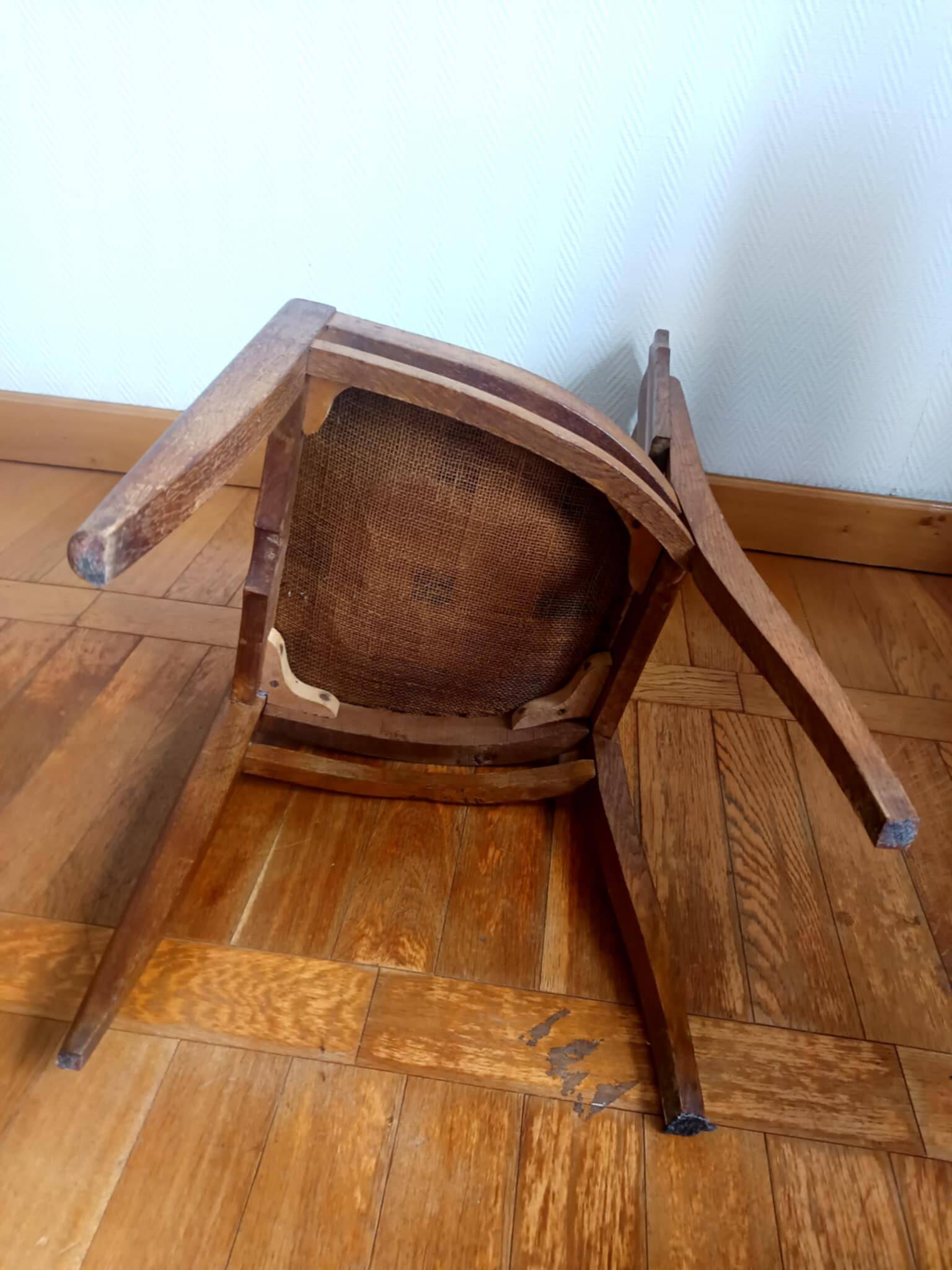 Chaises art déco 1940