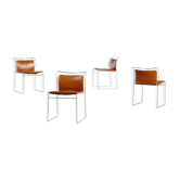 4 Tulu chairs, Takahama Kazuhide, edition Gavina circa 1970