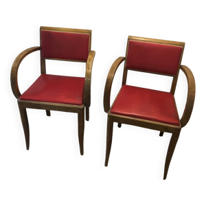 Paire de fauteuils bridge,