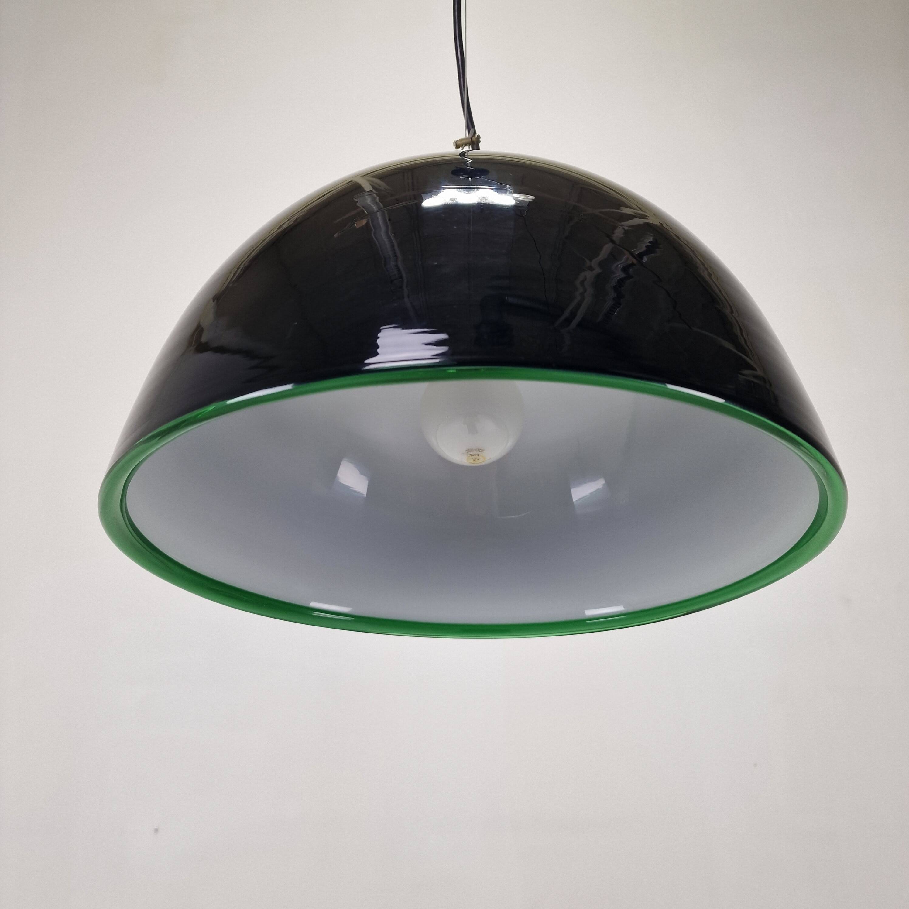 Vistosi Neverrino Murano Glass Lamp by Gae Aulenti