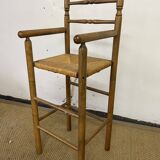 Children's wooden high chair Combelle