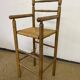 Chaise haute enfant en bois Combelle