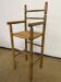 Children's wooden high chair Combelle