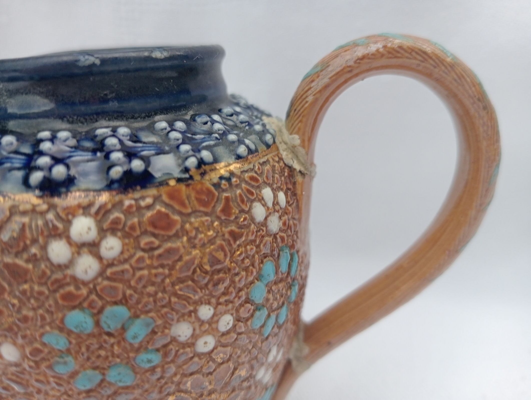 Doulton Slater's Teapot and Creamer