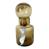 Moorish blown glass carafe from the 70s