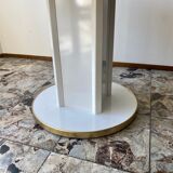 Läsko vintage extendable dining table in white color