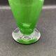 Blown glass soliflore signed Eric Lindgren Claret 1996