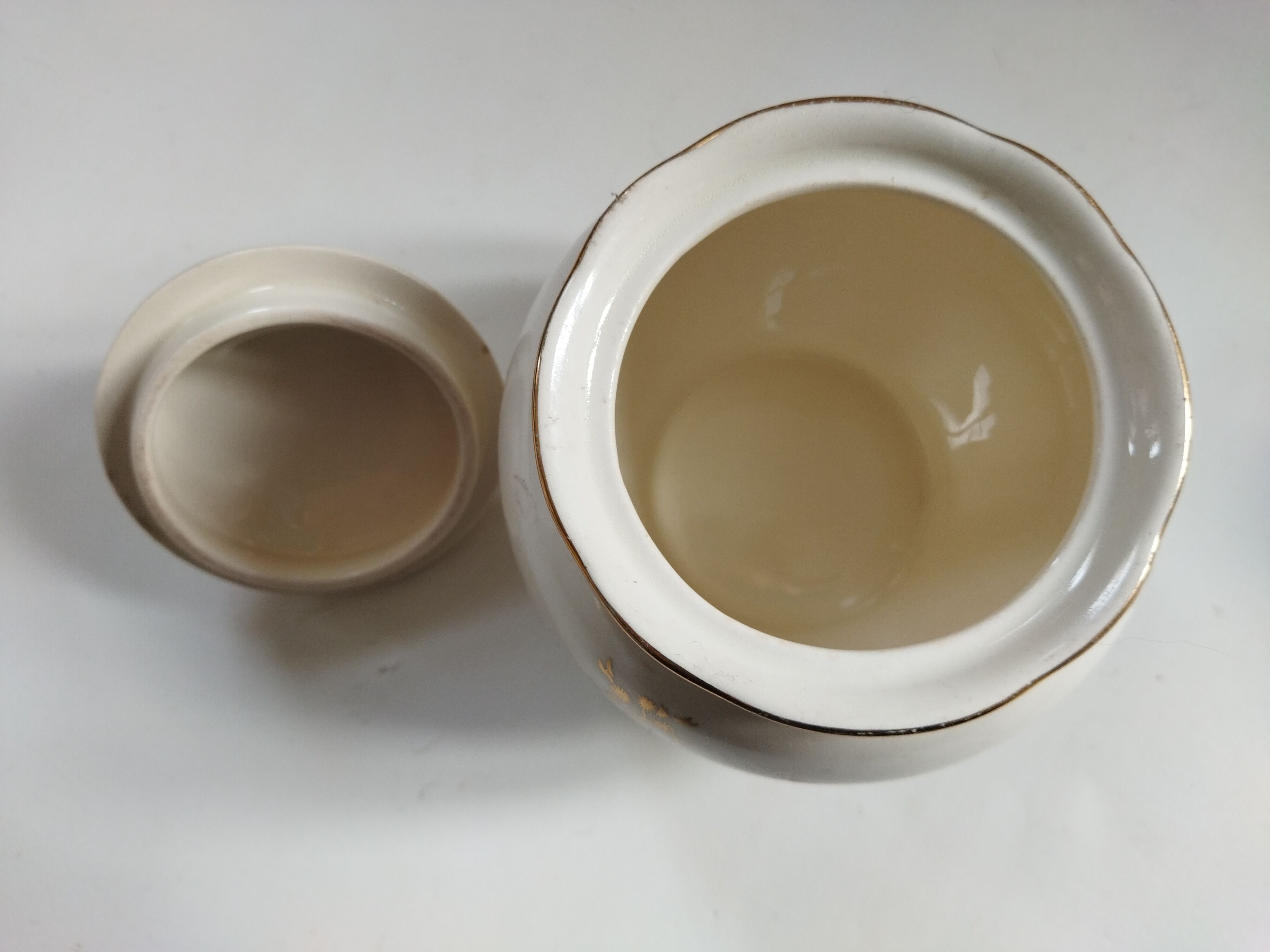 Sucier and creamer Villeroy & Boch vintage 1950s